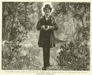 Illustration for Martin Chuzzlewit by Frederick L. Bernard