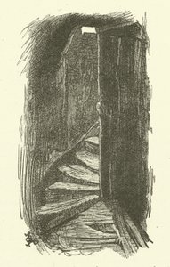 Stairs Leading to an Attic by Frederick L. Bernard
