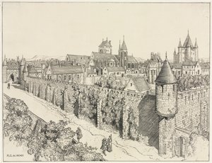 The Temple, Paris by Frederick Landseer Maur Griggs