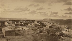 Enchanted Mesa, Acoma, New Mexico, 1900 by Frederick Monsen