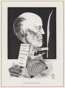 J R Planche by Frederick Waddy