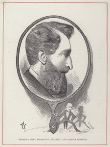 Lord Lytton by Frederick Waddy