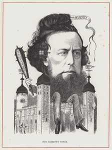 William Hepworth Dixon by Frederick Waddy