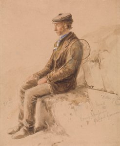 Man with a Gaff, June 13, 1851 by Frederick William Hulme