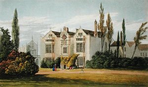 Burford Priory, from Ackermann