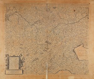 Central-Northern Europe and Northern Italy Map by Frederick de Wit