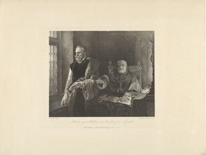 The Last Moments of Egmond in His Cell, 1568 by Frederik Hendrik Weissenbruch (possibly)