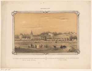 View of Oosterbeek with Haymaking Figures (Gelderland)