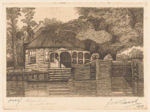 Polder House by Frederik van der Harst (signed by artist)