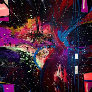 Vibrant Cosmic Journey by Fredrik Olsen