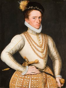 Portrait of an Unknown French Nobleman by French Master