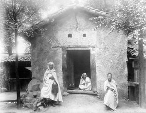 An Example of Kabyle House, Paris Exhibition, 1889 by French Photographer