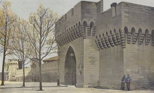 Avignon, Fortifications by French Photographer