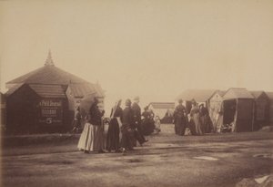 Bathing establishment at Villers-sur-Mer, Deauville, France