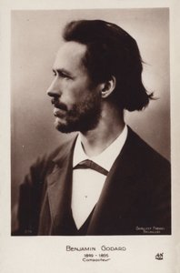 Benjamin Godard, French violinist and Romantic composer (1849-1895) by French Photographer