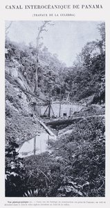 Canal Interoceanique De Panama, Travaux De La Culebra by French Photographer