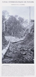 Canal Interoceanique De Panama, Travaux De La Culebra by French Photographer