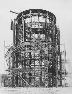 Construction of the Grand Dome Central for the Exposition Universelle, Paris, 1888
