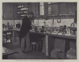 Director of Scientific and Technical Works in the chemistry laboratory at the Sevres porcelain factory, France by French Photographer