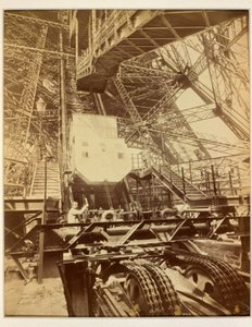 Equipment to operate the lift system on the Eiffel Tower, c.1888