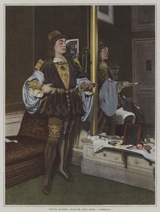 French baritone Victor Maurel as Iago in Giuseppe Verdi