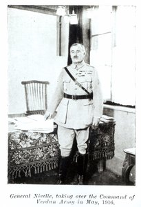 General Robert Nivelle Taking Over the Command of the Army at Verdun, May 1916