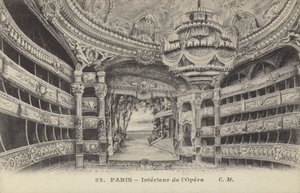 Interior of the Opera, Paris by French Photographer