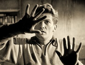Jean Marais playing the part of Orpheus