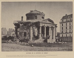 The Commune of Paris, Rotunda of the Combat Barrier by French Photographer