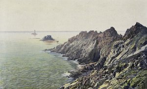 La Pointe Du Raz De Sein, Eastern View by French Photographer