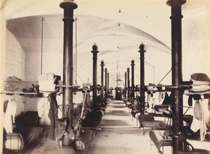 Les Salles des Gardes, Palais des Papes, Avignon, France, 1860s