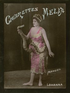 Lohanna, girl with snake by French Photographer