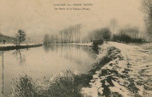 Longpre-les-Corps-Saints - The Banks of the Somme in Winter by French Photographer