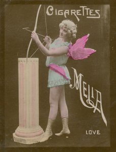 Love, Girl Dressed as Cupid by French Photographer