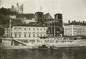 Lyon, Archbishopric, Saint-Jean, Fourvieres by French Photographer