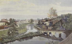 Mont-de-Marsan, General View by French Photographer