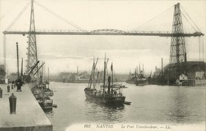 Nantes, The Transporter Bridge by French Photographer