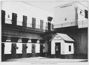 New Caledonia, Isle of Nou, House of Detention, from La Depeche Coloniale, 1903 by French Photographer