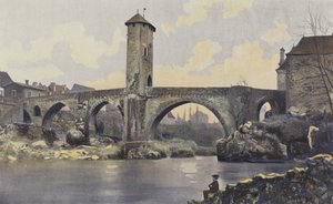 Orthez, Bridge over the Gave de Pau by French Photographer