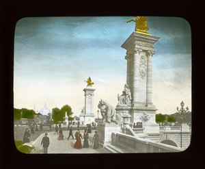 Paris Exposition: Pont Alexandre III, 1900