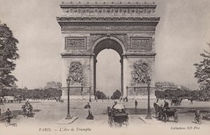 Paris, Arc de Triomphe by French Photographer