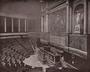 Paris: Legislative Hall, Chamber of Deputies by French Photographer