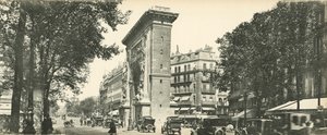 Perspective of the Great Boulevards, St-Denis Gate by French Photographer