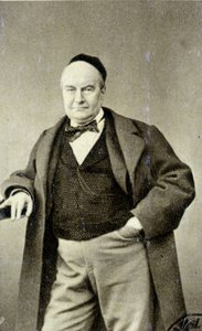 Portrait of Charles Augustin Sainte Beuve (1804 - 1869), Writer, Journalist and Literary Critic by French Photographer