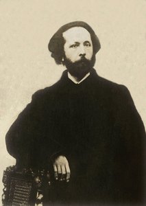 Portrait of Edouard Lalo (1823-1892), French composer by French Photographer