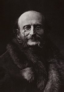 Portrait of Jacques Offenbach by French Photographer