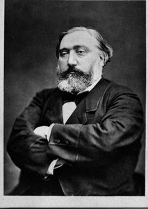Portrait of Leon Gambetta (1838-1882), French statesman