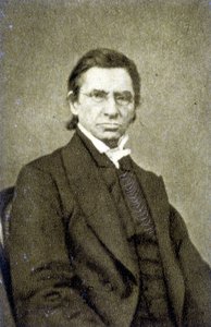 Portrait of Maximilian Emile Littré (1801 - 1881) in 1869 by French Photographer