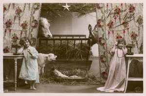 Postcard featuring telephone by French Photographer
