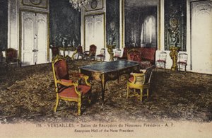 Reception Hall of the new President, Palace of Versailles by French Photographer